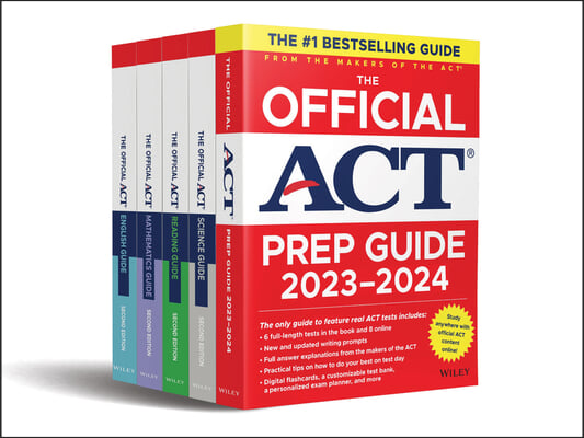 The Official ACT Prep & Subject Guides 2023-2024 Complete Set