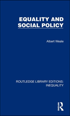 Equality and Social Policy