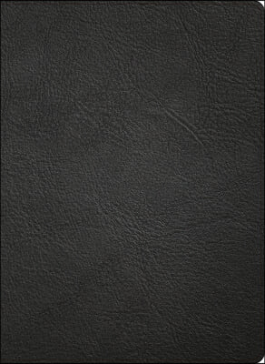 CSB Pastor's Bible, Verse-By-Verse Edition, Holman Handcrafted Collection, Black Premium Goatskin