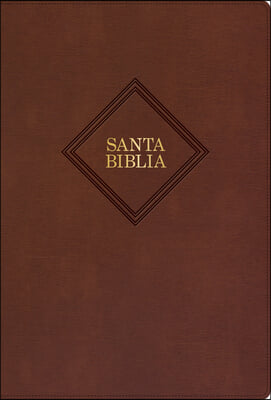Rvr 1960 Biblia Letra Grande Tamano Manual, Cafe, Piel Fabricada (Edicion 2023)