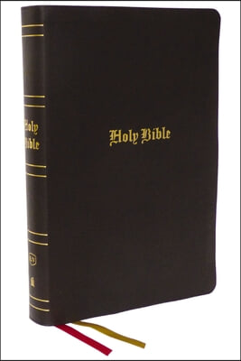 KJV Holy Bible: Super Giant Print with 43,000 Cross References, Brown Bonded Leather, Red Letter, Comfort Print (Thumb Indexed): King James Version