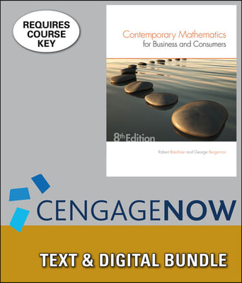 Contemporary Mathematics for Business &amp; Consumers + Cengagenow, 1 Term Printed Access Card