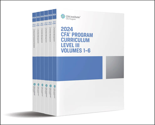 2024 Cfa Program Curriculum Level III Box Set