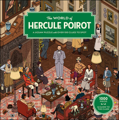 The World of Hercule Poirot 1000 Piece Puzzle: A 1000-Piece Jigsaw Puzzle