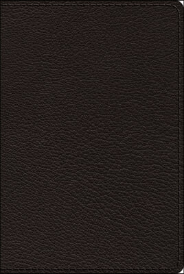 ESV Heirloom Bible, Omega Edition (Goatskin, Black)