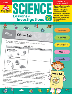 Science Lessons and Investigations, Grade 6 Teacher Resource