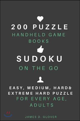 Sudoku Handheld Game Books on the Go