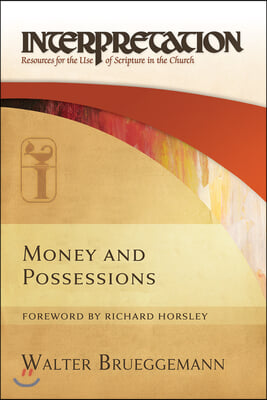 Money and Possessions
