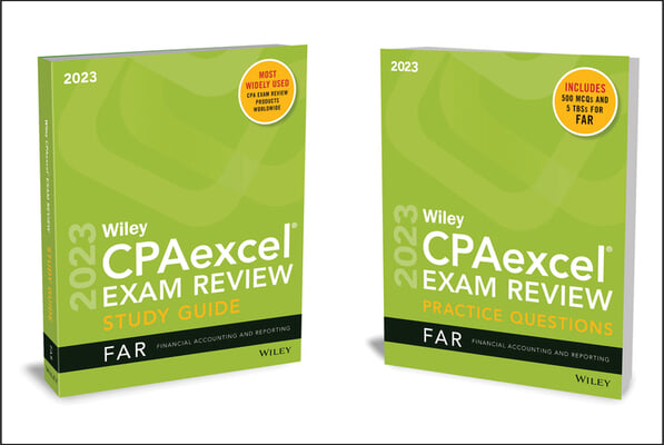 Wiley&#39;s CPA 2023 Study Guide + Question Pack: Financial Accounting and Reporting