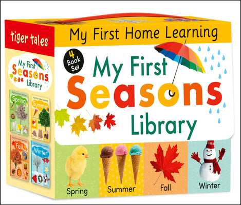 My First Seasons Library 4-Book Boxed Set: Celebrate Spring, Summer, Fall, and Winter!