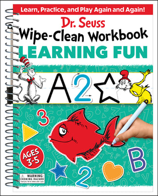 Dr. Seuss Wipe-Clean Workbook: Learning Fun: Activity Workbook for Ages 3-5