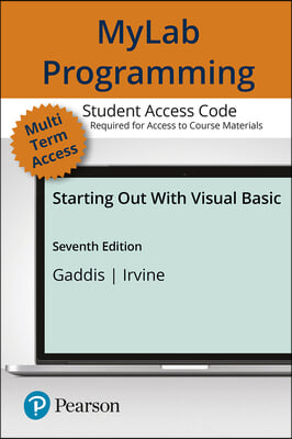 Starting Out With Visual Basic With Pearson Etext