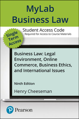 Mybusinesslawlab + Pearson Etext Access Card for Business Law