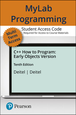 Myprogramminglab + Pearson Etext Access Code Card for C++ How to Program, Early Objects Version