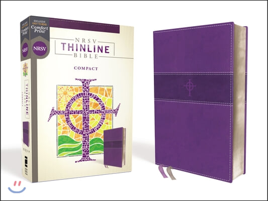 Nrsv, Thinline Bible, Compact, Leathersoft, Purple, Comfort Print