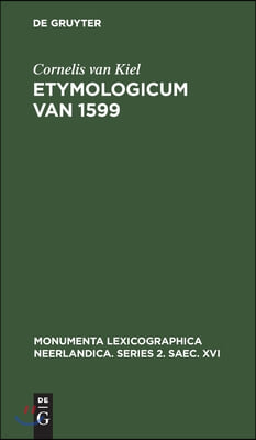 Etymologicum Van 1599
