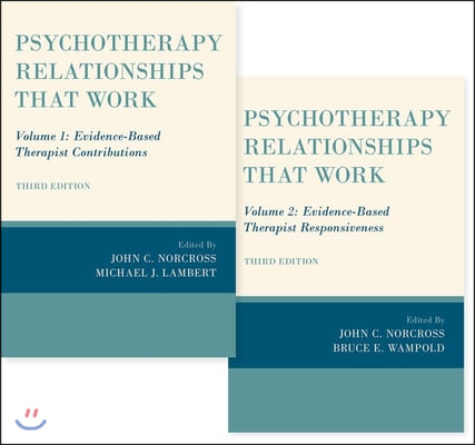 Psychotherapy Relationships That Work, 2 Vol Set