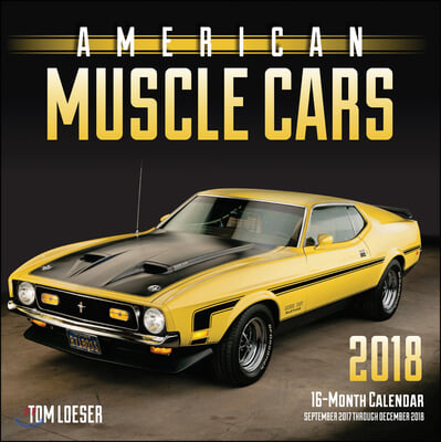 American Muscle Cars 2018 Calendar