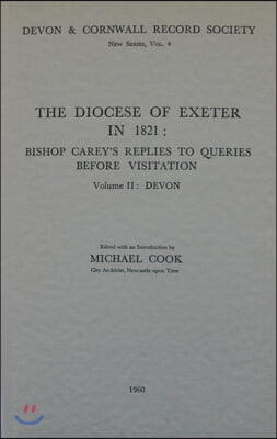 The Diocese of Exeter in 1821