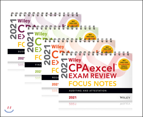 Wiley Cpaexcel Exam Review 2021 Focus Notes: Complete Set (Paperback)