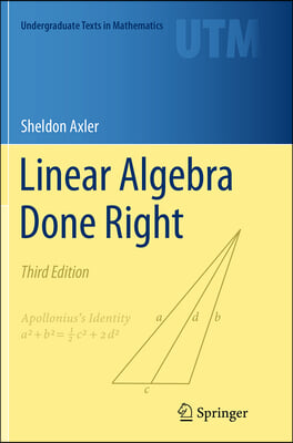 Linear Algebra Done Right