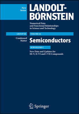 New Data and Updates for I-vii, Iii-v and Ii-vi Compounds