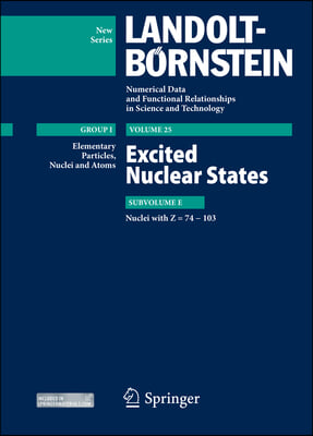 Excited Nuclear States - Nuclei with Z = 74-103