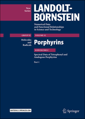 Porphyrins: Spectral Data of Tetraphenyl and Analogous Porphyrins, Part 1
