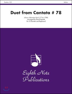 Duet (from Cantata #78): Part(s)