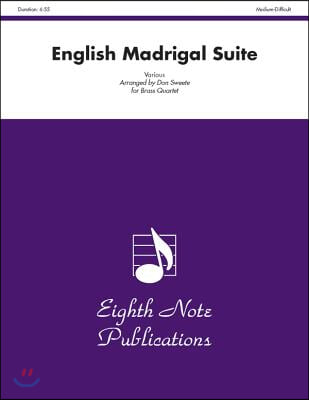 English Madrigal Suite: Score & Parts