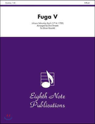 Fuga V: Score &amp; Parts