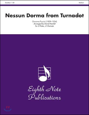 Nessun Dorma (from Turnadot): Score & Parts