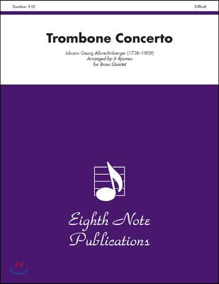 Trombone Concerto: Alto Trombone Feature, Score & Parts