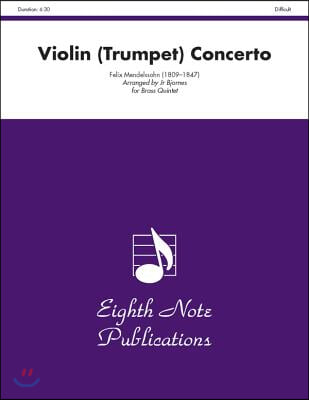 Violin (Trumpet) Concerto: Trumpet Feature, Score & Parts