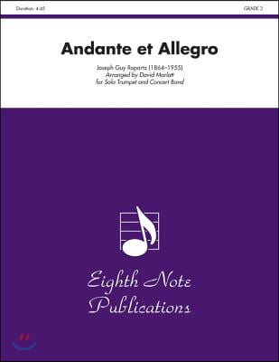 Andante Et Allegro: Solo Trumpet and Concert Band, Conductor Score &amp; Parts