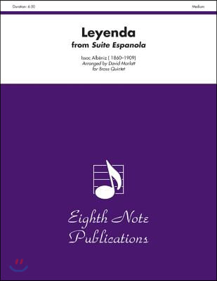 Leyenda (from Suite Espanola): Score &amp; Parts