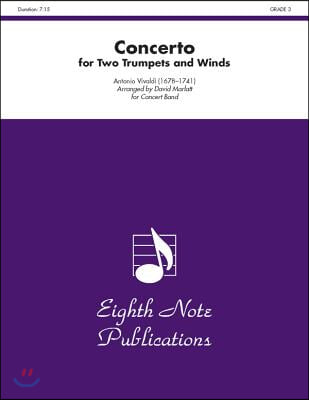 Concerto for Two Trumpets and Winds: Conductor Score