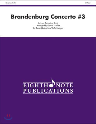Brandenburg Concerto #3: Score & Parts