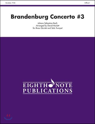 Brandenburg Concerto #3: Score &amp; Parts