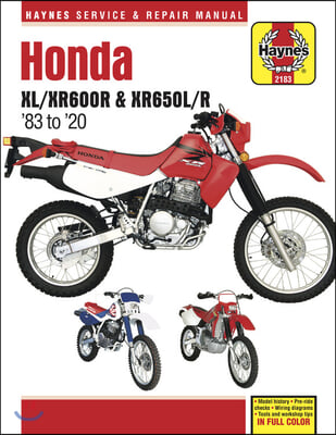 Honda XL/Xr600r &amp; Xr650l/R &#39;83 to &#39;20: - Model History - Pre-Ride Checks - Wiring Diagrams - Tools and Workshop Tips