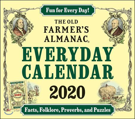 The 2020 Old Farmer&#39;s Almanac Everyday Calendar