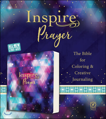 Inspire Prayer Bible NLT (Softcover): The Bible for Coloring & Creative Journaling