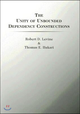 The Unity of Unbounded Dependency Constructions: Volume 166