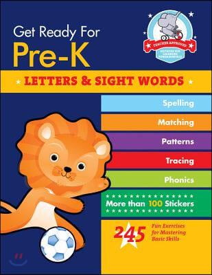 Get Ready for Pre-K: Letters & Sight Words