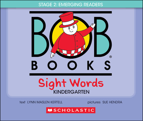 Bob Books - Sight Words Kindergarten Hardcover Bind-Up Phonics, Ages 4 and Up, Kindergarten (Stage 2: Emerging Reader)