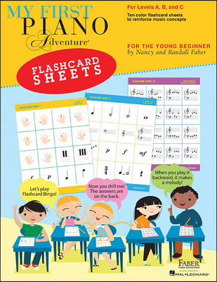 My First Piano Adventure Flashcard Sheets: For the Young Beginner
