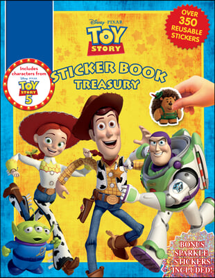 Disney Toy Story (with 5) Sticker Book Treasury