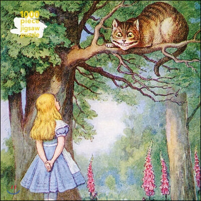 Adult Jigsaw Puzzle Alice and the Cheshire Cat: 1000-Piece Jigsaw Puzzles