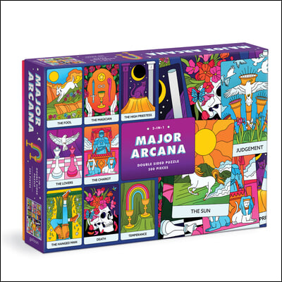 Major Arcana 500 Piece Double Sided Puzzle