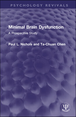 Minimal Brain Dysfunction